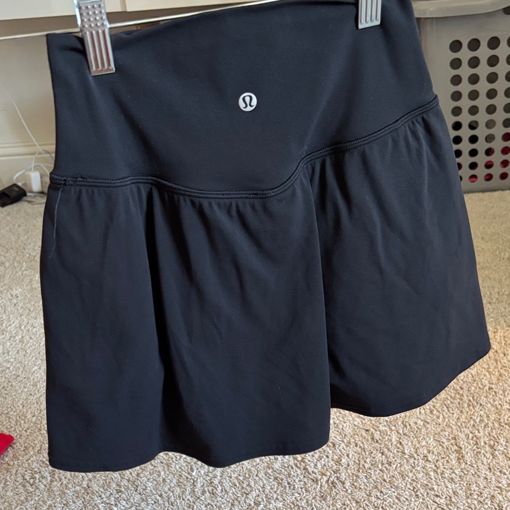 lululemon athletica Classic Black Skater Skirt